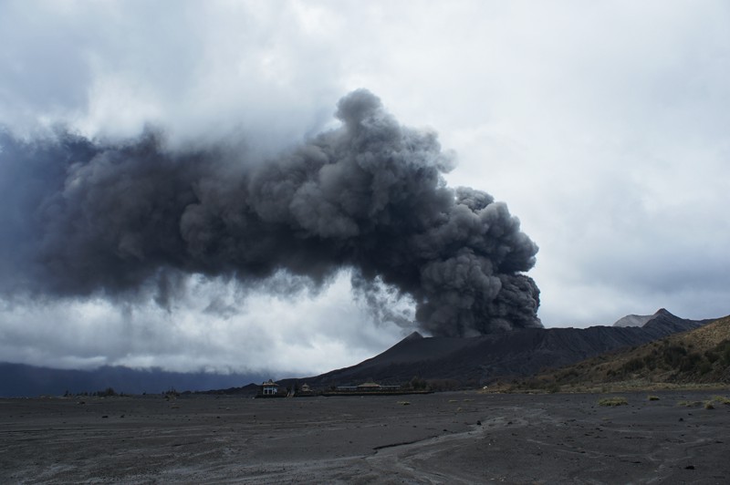 Letusan Gunung Bromo